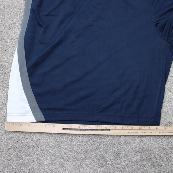 Reebok Sport Shorts NWT Mens 5XL XXXXXL Blue Speedwick Drawstring Polyester - Picture 5 of 14